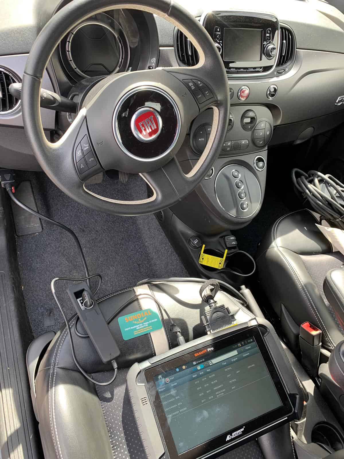fiat key fob not working