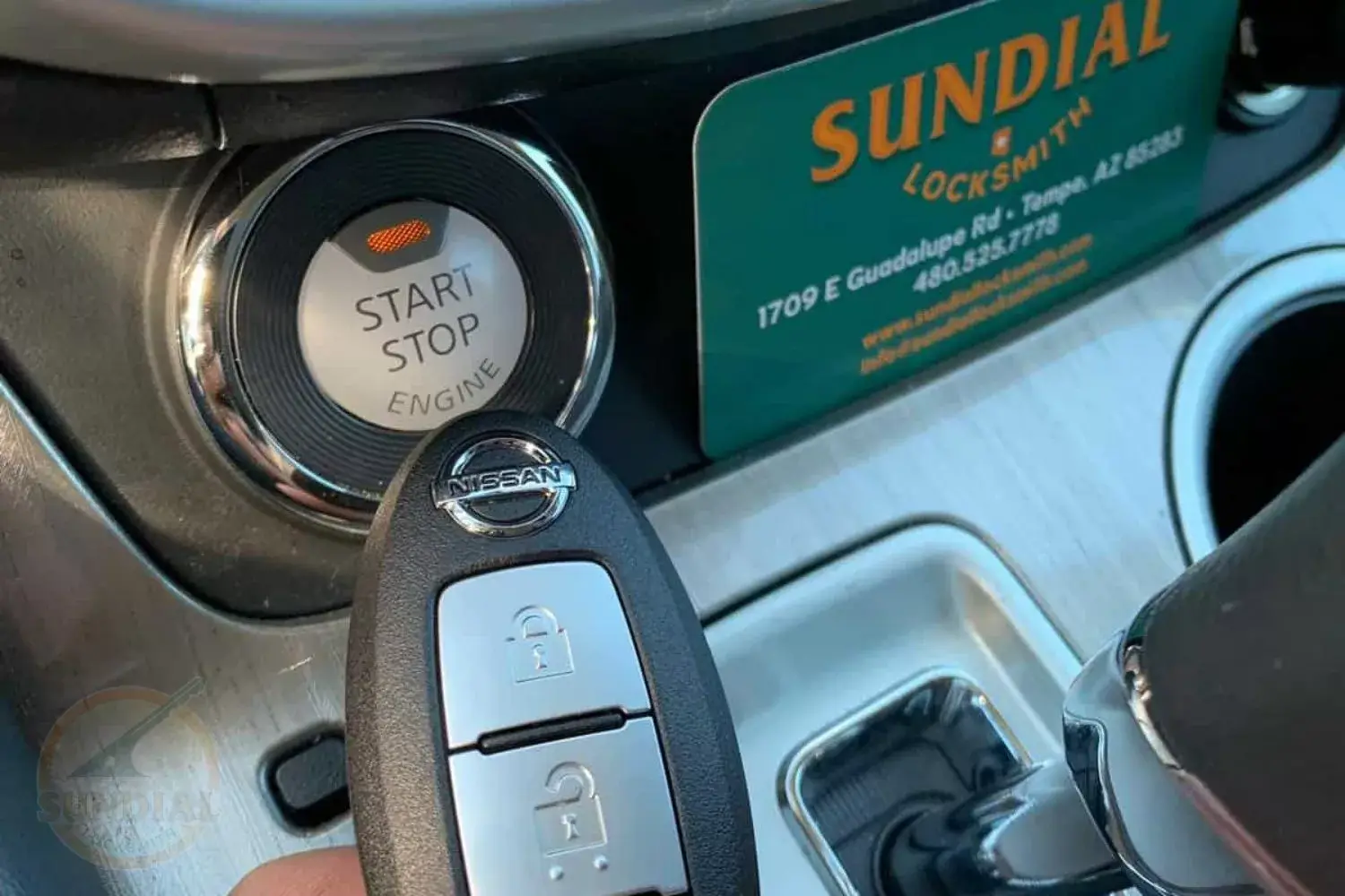 Activating Key Fob in a Car