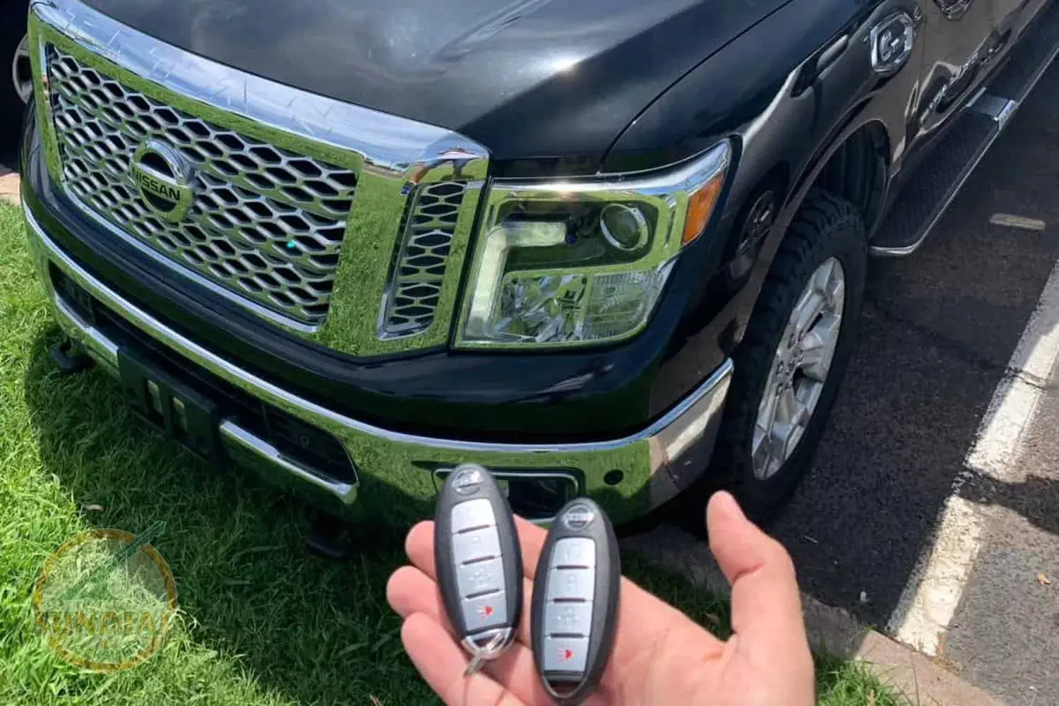 Nissan SUV with newly programmed key fobs