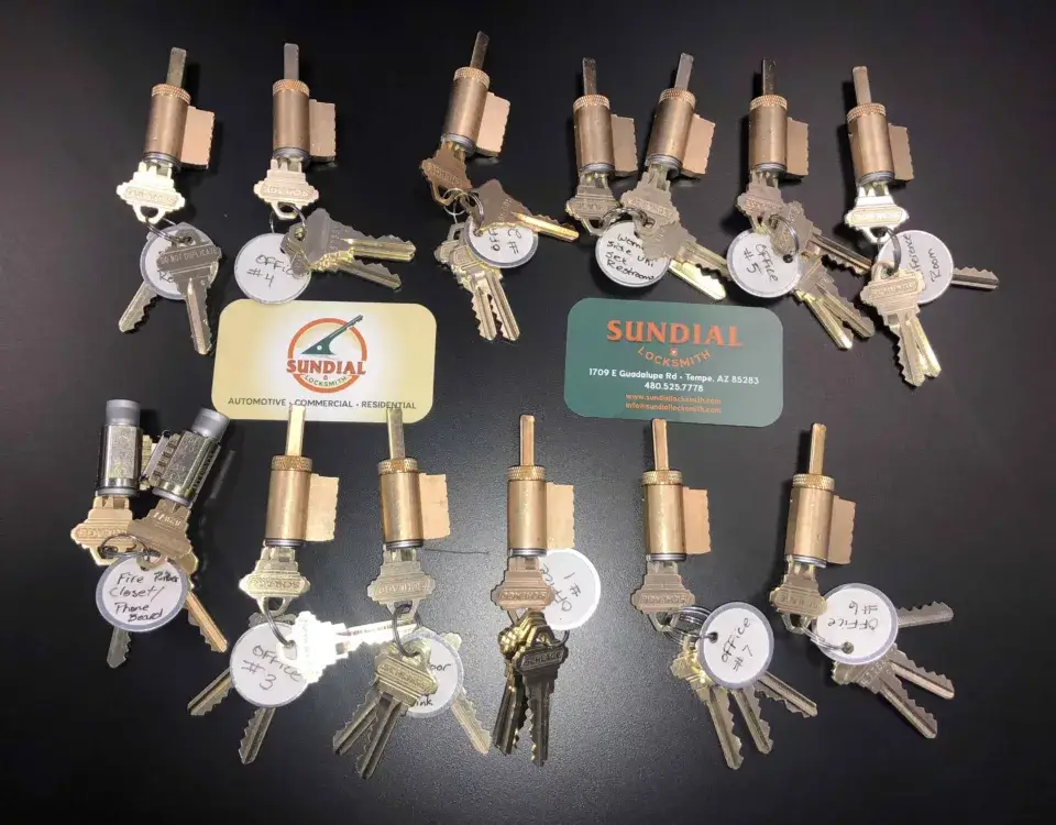 commercial lock change in chandler arizona