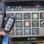 Nissan Moreno key fob copy