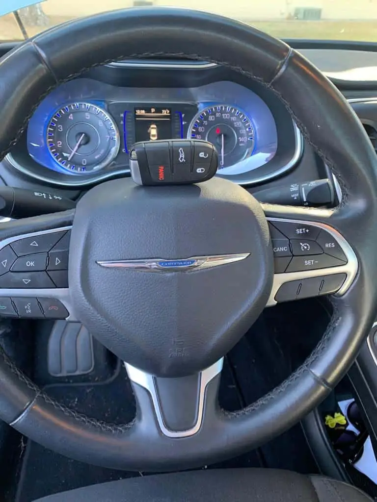 Chrysler key replacement