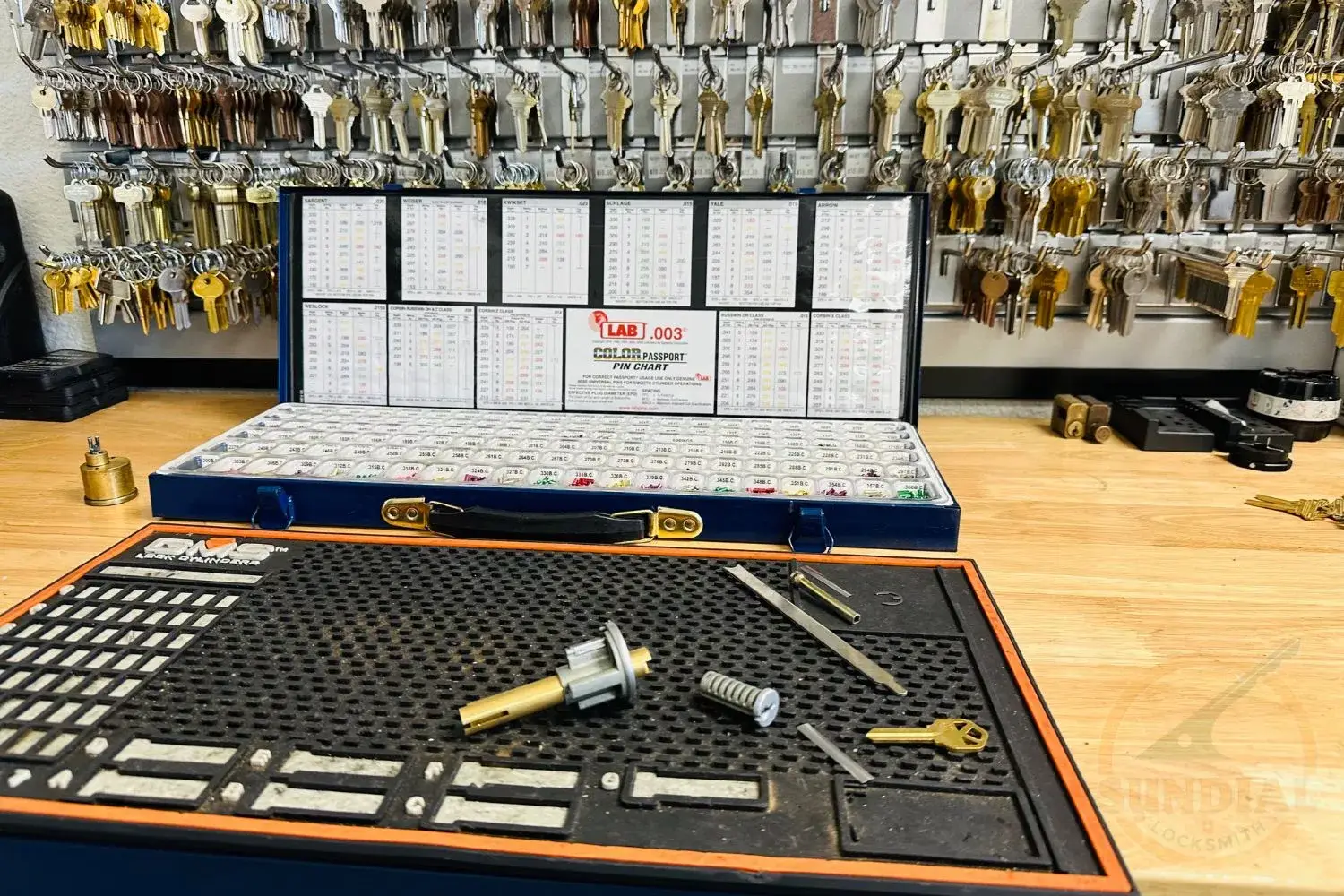 Lock Rekeying Process at Sundial Locksmith Store